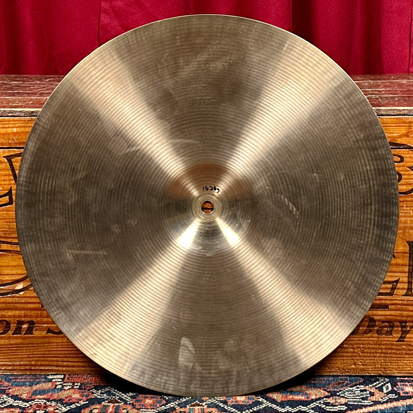 17" Paiste Formula 602 Pre-Serial 1960s Crash Ride Cymbal 1526g *Video Demo*
