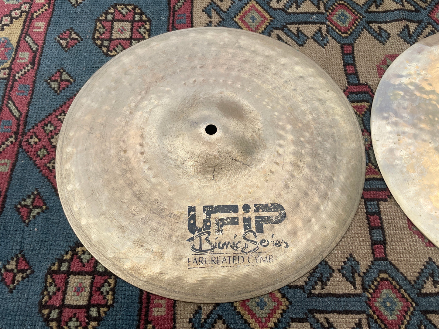 14" UFIP Bionic Series Hi-Hat Cymbal Pair 1246g/1446g *Video Demo*
