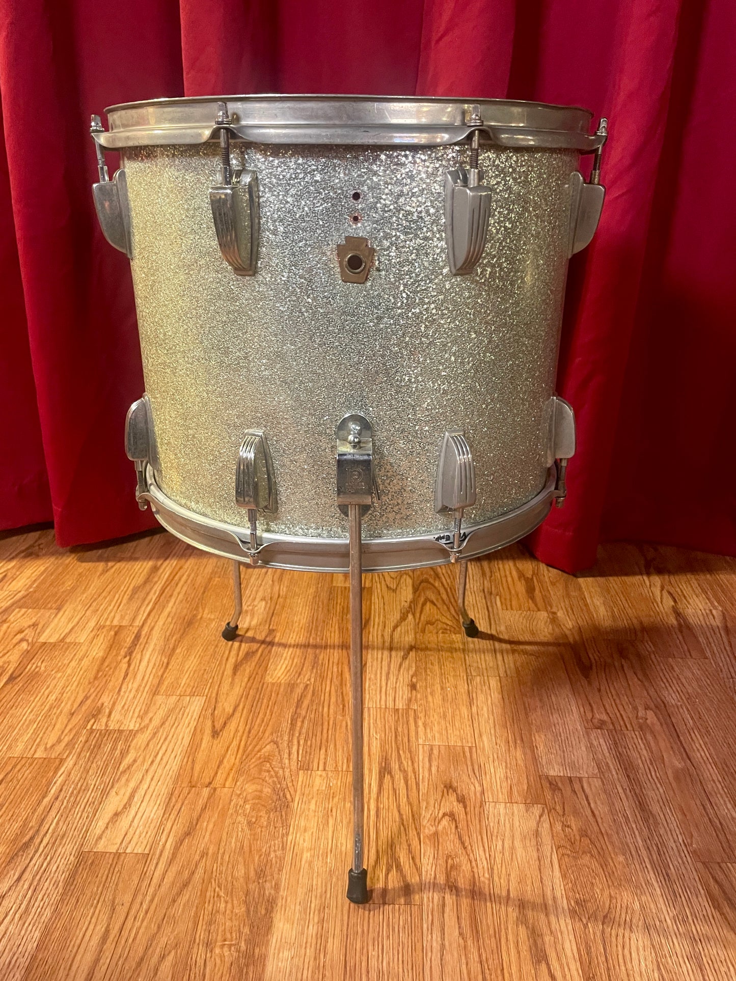 1950s Ludwig 12x15 Converted Marching Snare Floor Tom 15x12