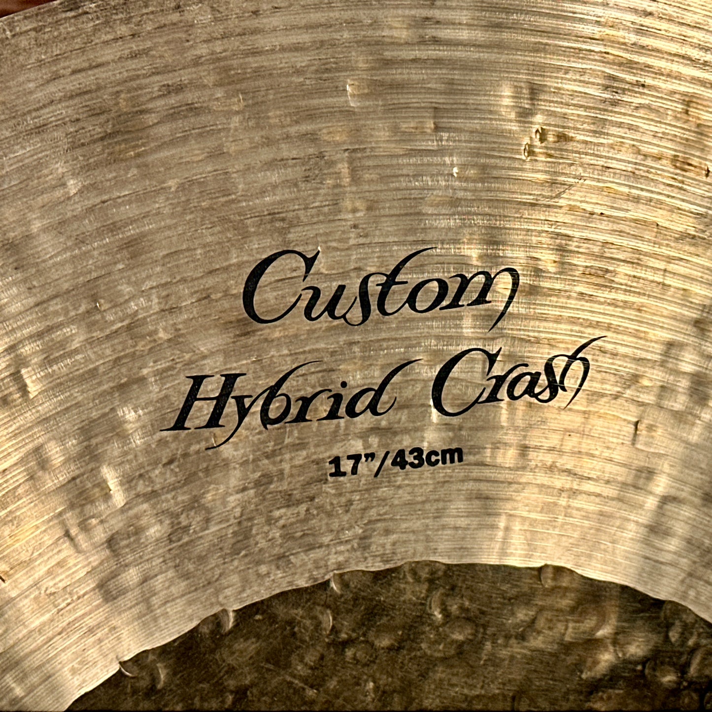 17" Zildjian K Custom Hybrid Crash Cymbal 1244g *Video Demo*