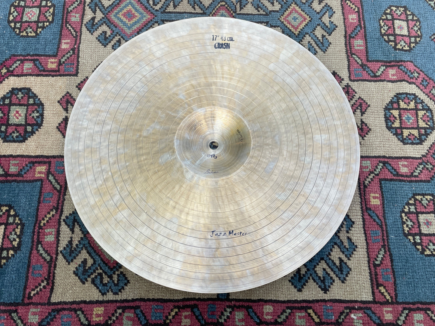 17" Masterwork Jazz Master Crash Cymbal 1148g *Video Demo*