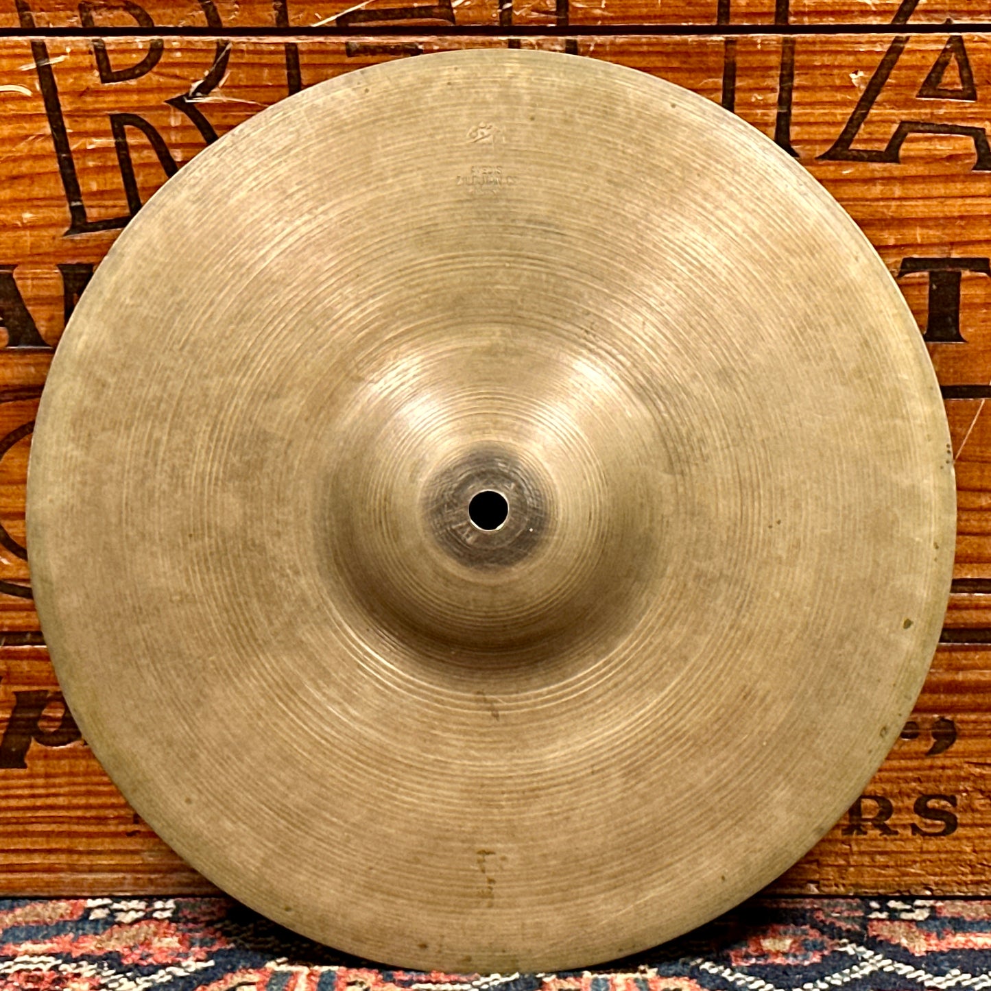 11" Zildjian A 1930s-1940s 1st / 2nd / Pre-Trans Stamp Splash Cymbal 280g *Video Demo*