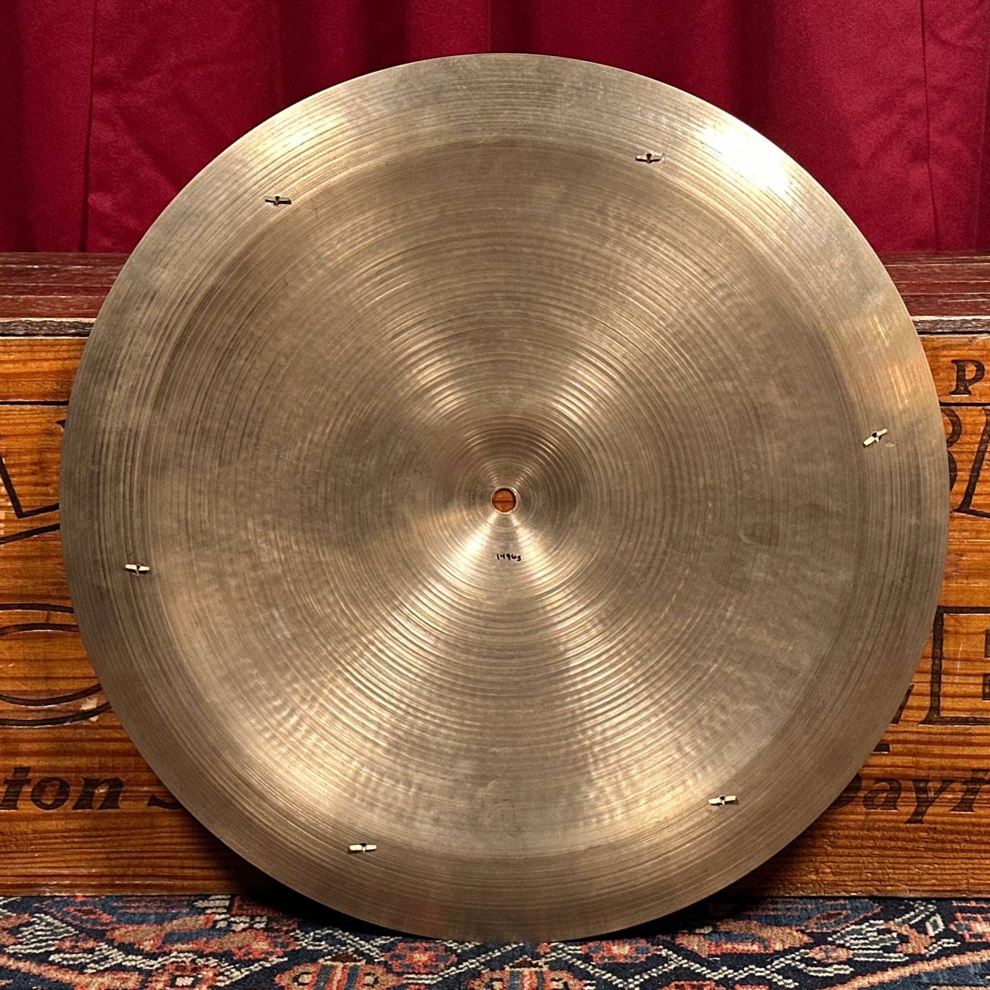 18" Zildjian A 1970s Swish China Cymbal 1496g *Video Demo*