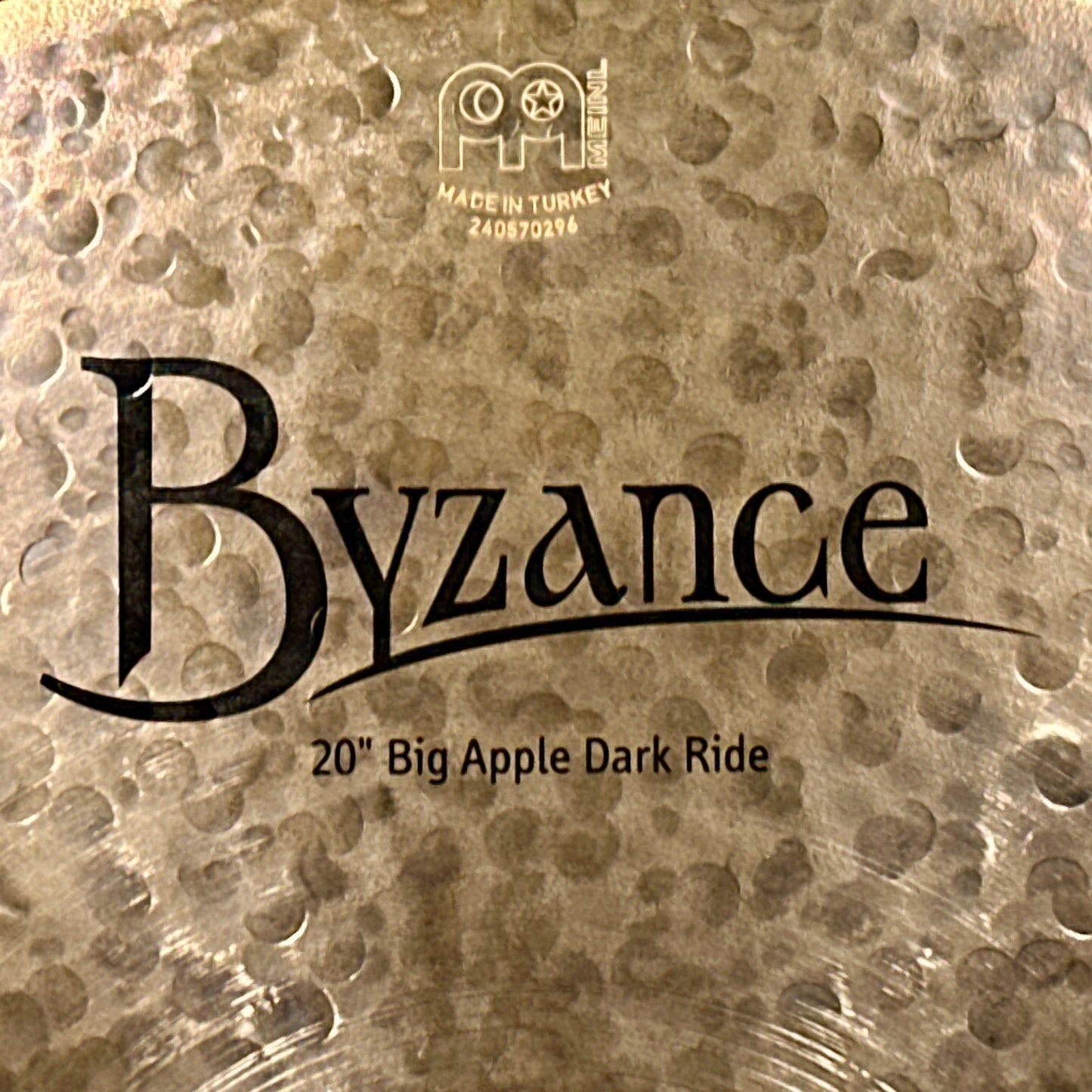 20" Meinl Byzance Dark Big Apple Dark Ride Cymbal 2090g *Video*