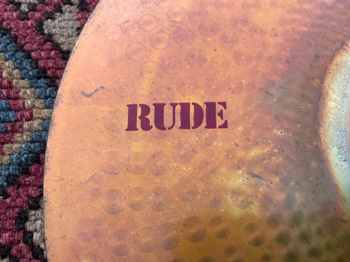 12" Paiste 1980s 3000 Rude Splash Cymbal 972g