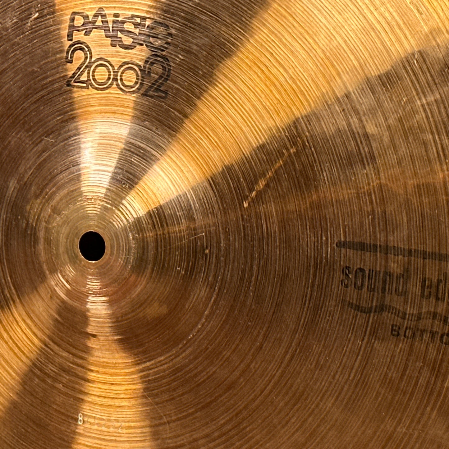 15" Paiste 2002 Black Label 1978 Sound Edge Hi-Hat Cymbal Pair 1168g/1272g *Video Demo*
