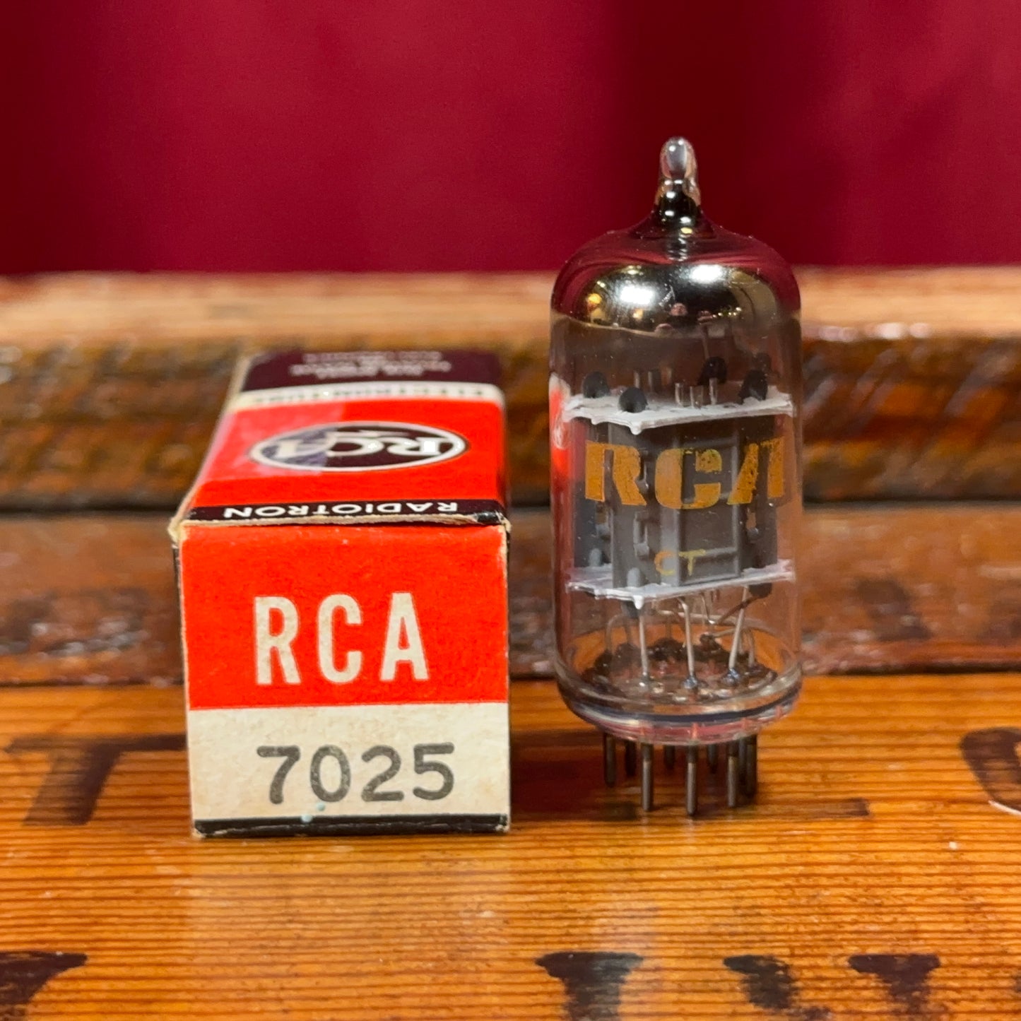 Vintage RCA 7025 Preamp Tube 12AX7 12AX7A ECC83 Valve #287