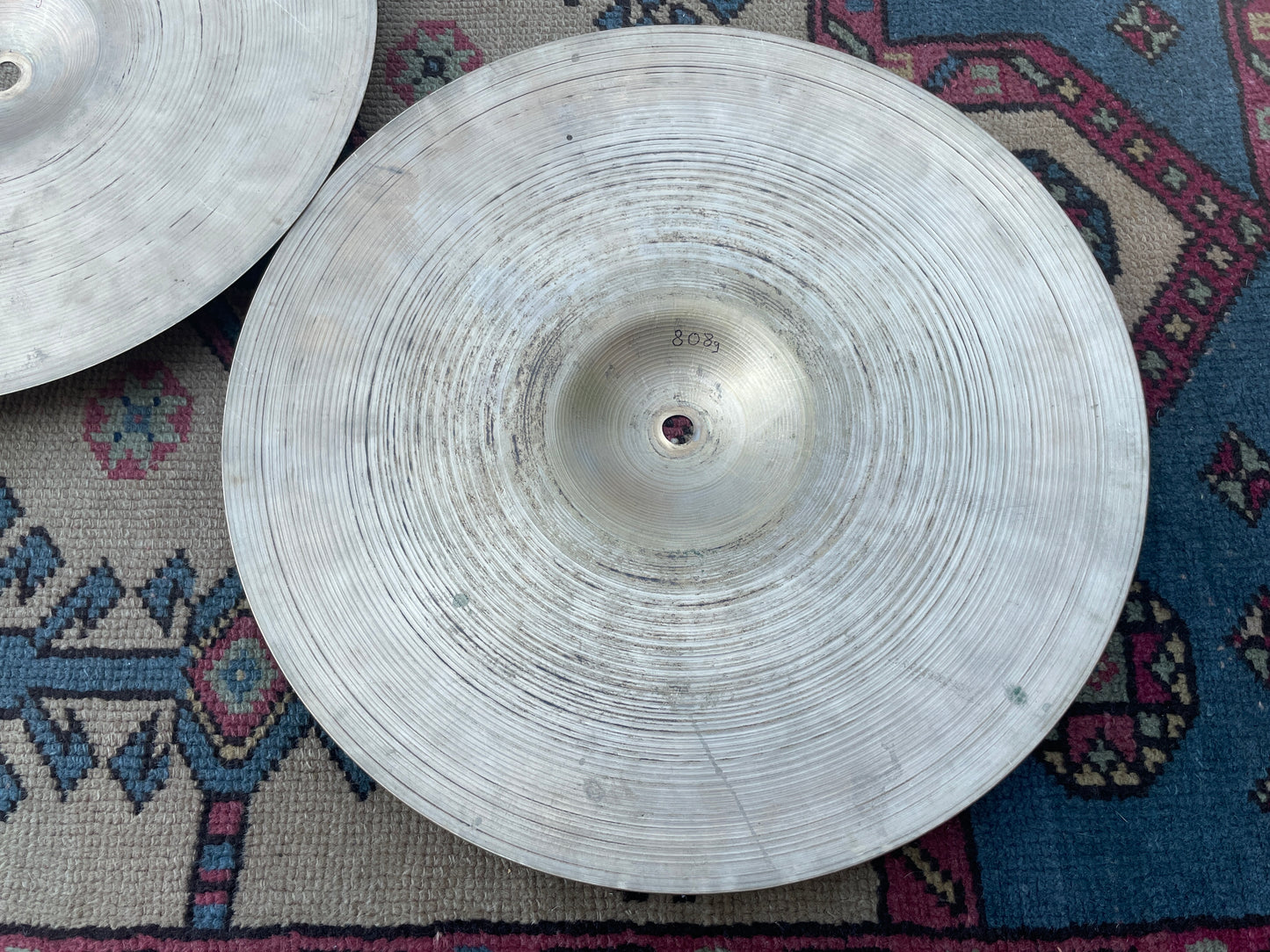 14" Zildjian A 1960s Hi-Hat Cymbal Pair 806g/808g *Video Demo*