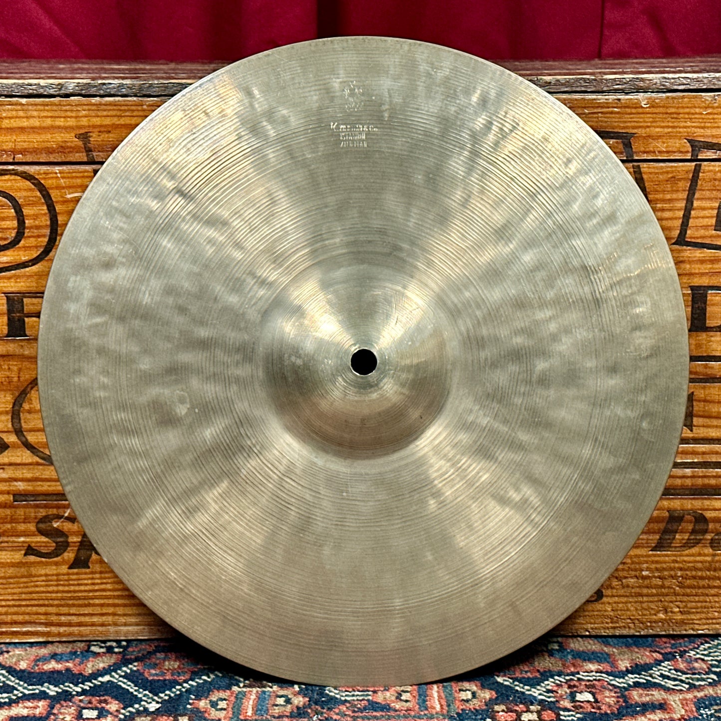 14" K Zildjian Istanbul 1960s New Stamp Hi-Hat Cymbal Pair 934g/980g *Video Demo*