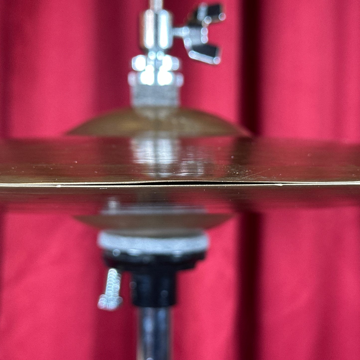 15" Zildjian A 1940s-1950s Trans Stamp Hi-Hat Cymbal Pair 754g/860g *Video Demo*