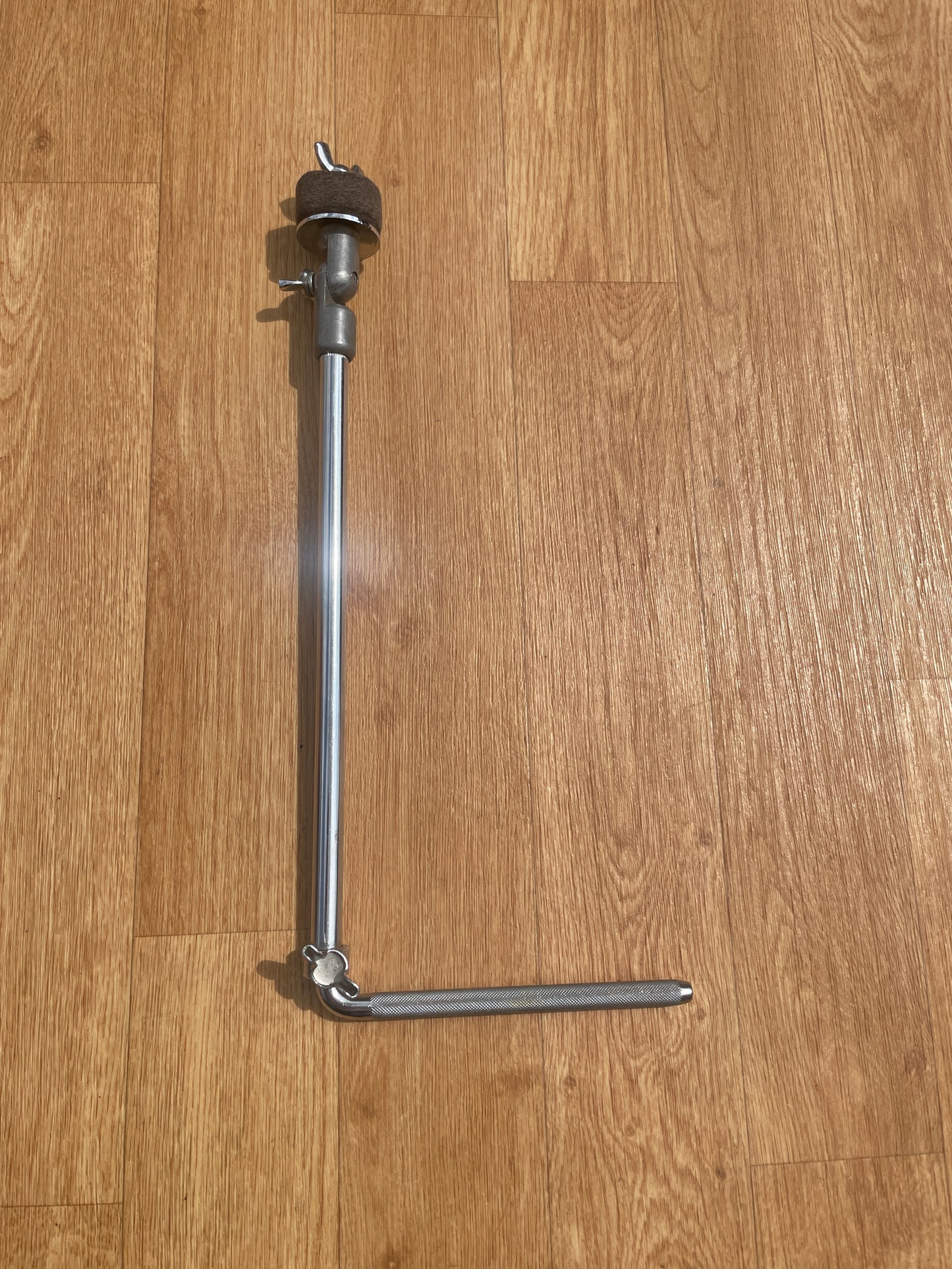 1960s Slingerland Adjustable Bass Drum Mount L-Arm Cymbal Holder