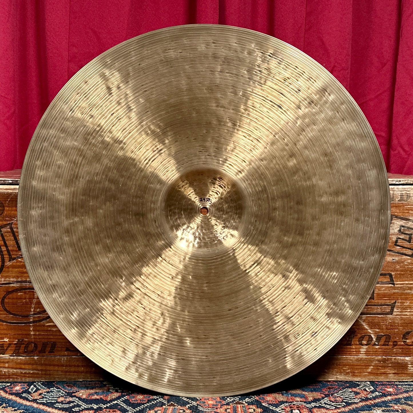 22" Istanbul Agop 30th Anniversary Ride Cymbal 2430g *Video Demo*