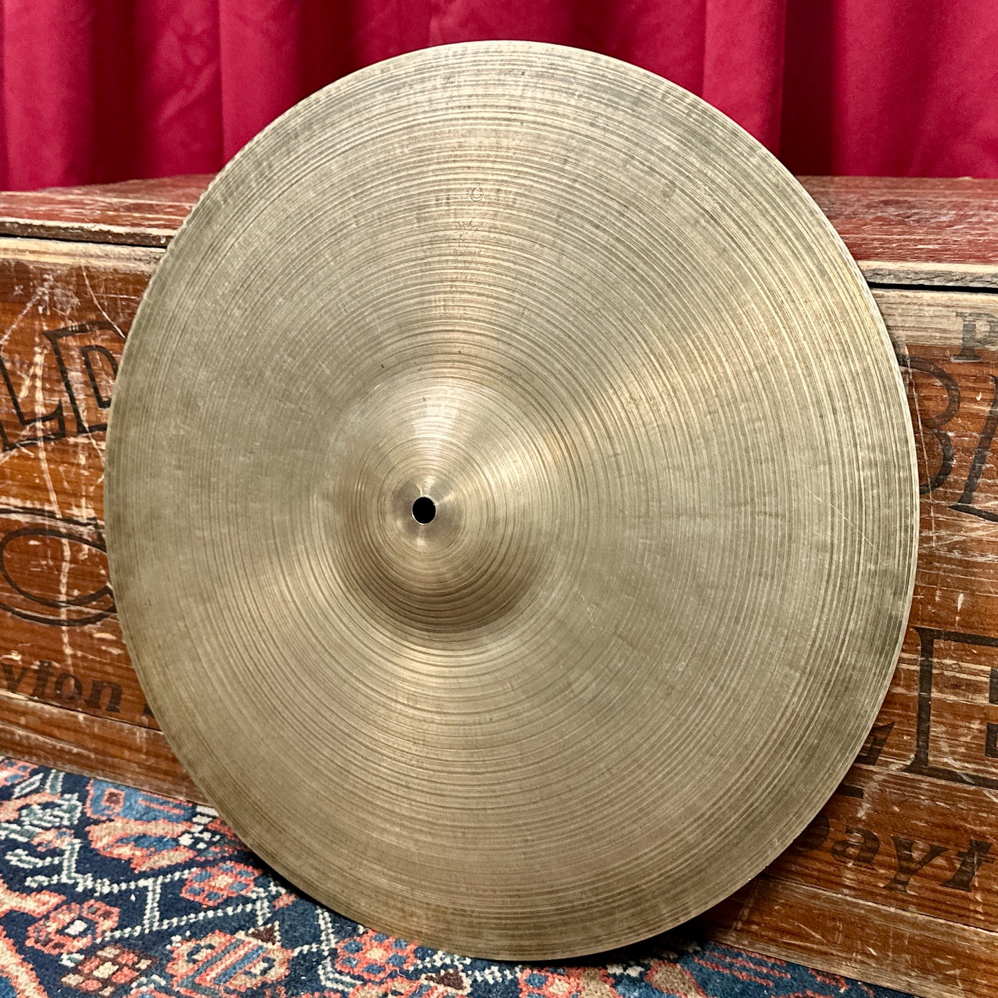 16" K. Zildjian Istanbul 1959 Intermediate Stamp Hi-Hat Cymbal Pair 1088g/1168g *Video Demo*