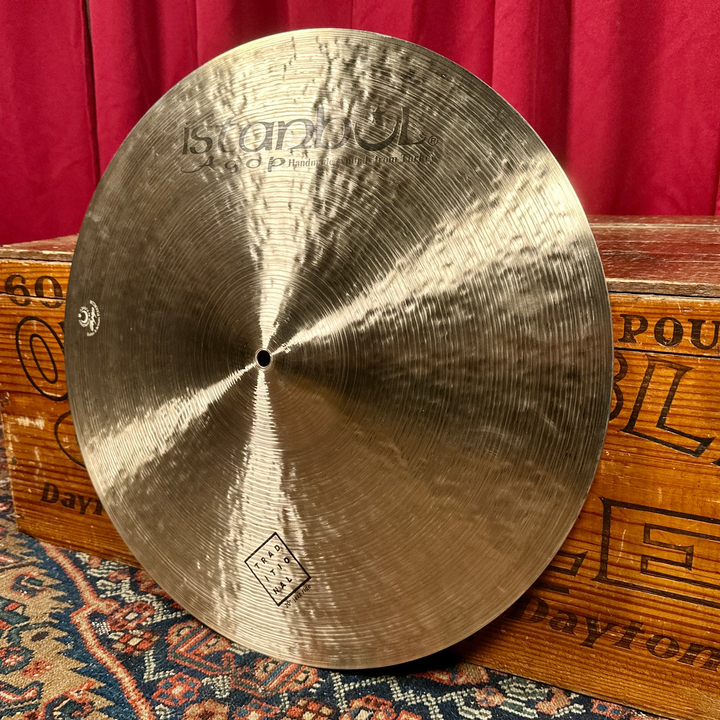 20" Istanbul Agop Traditional Jazz Ride Cymbal 1852g *Video*