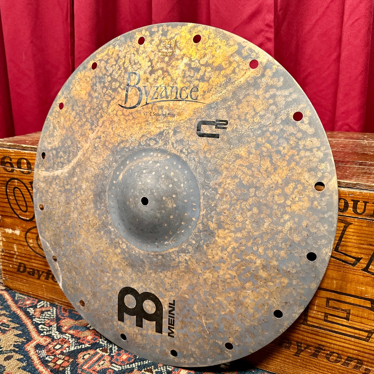 21" Meinl Byzance Vintage C Squared Ride Cymbal 3350g *Video*