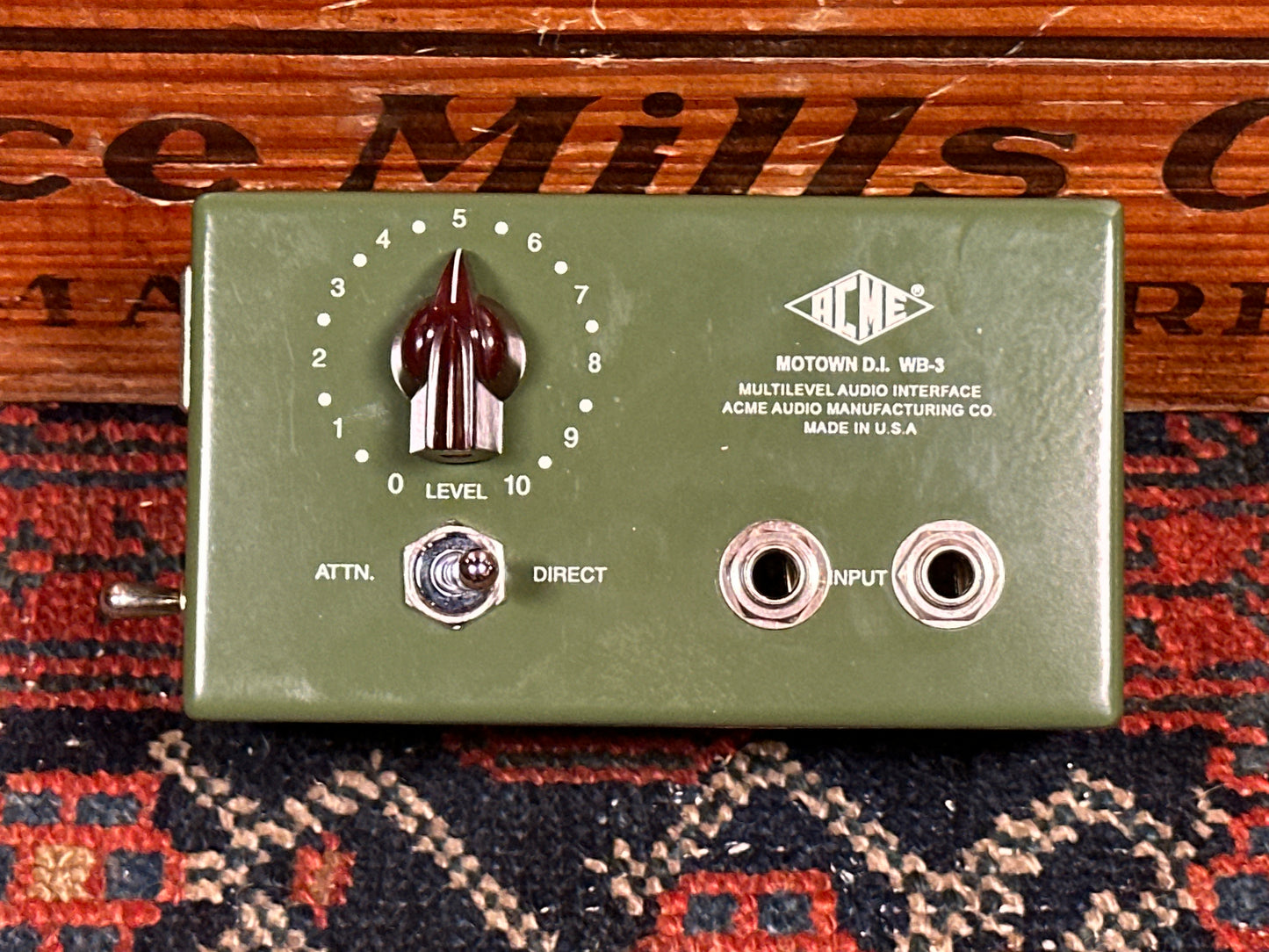 Acme Audio WB-3 Motown DI Passive Direct Box