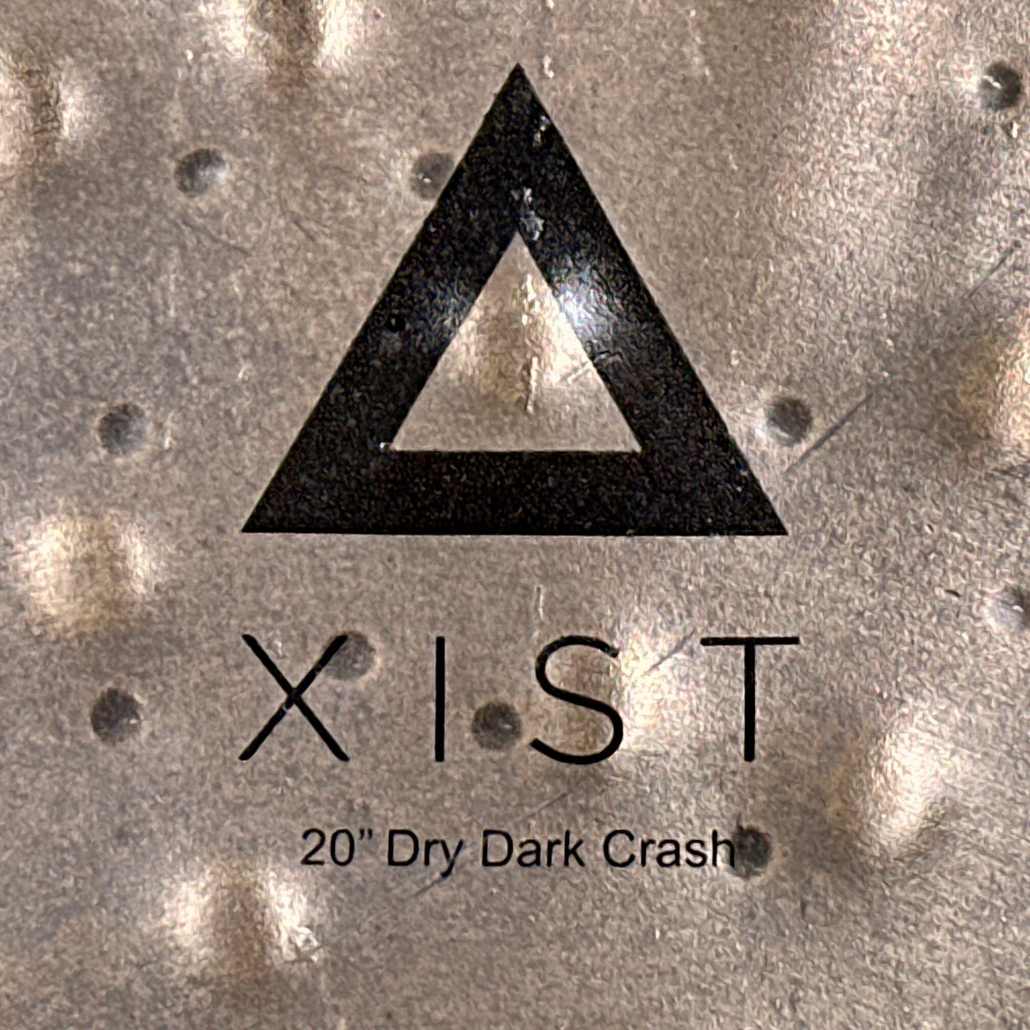 20" Istanbul Agop Xist Dry Dark Crash Cymbal 1332g *Video Demo*