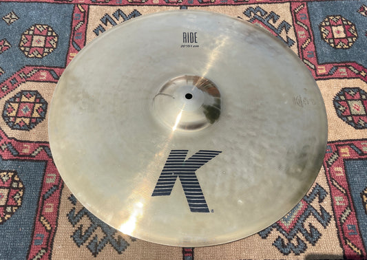 20" Zildjian K Ride Cymbal Brilliant 2722g *Video Demo*