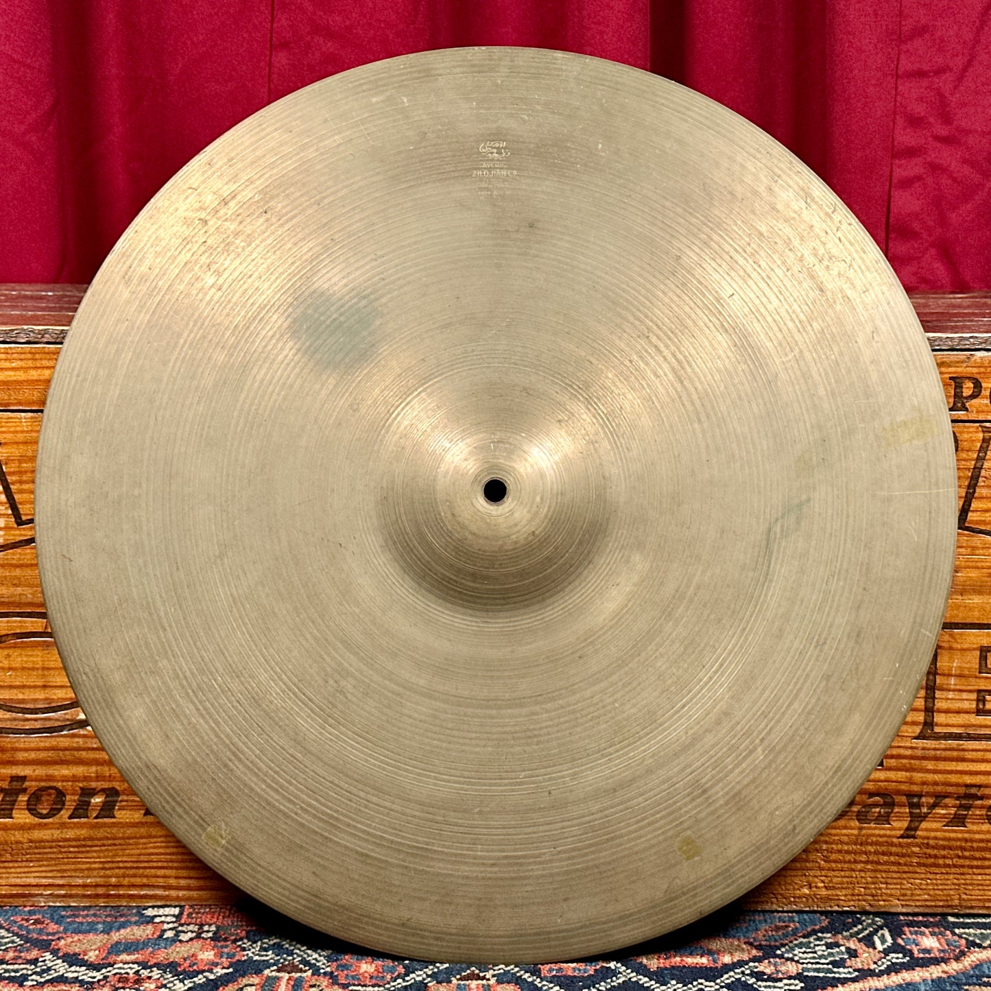 19" Zildjian A 1950s Small Stamp Ride Cymbal 1804g *Video Demo*