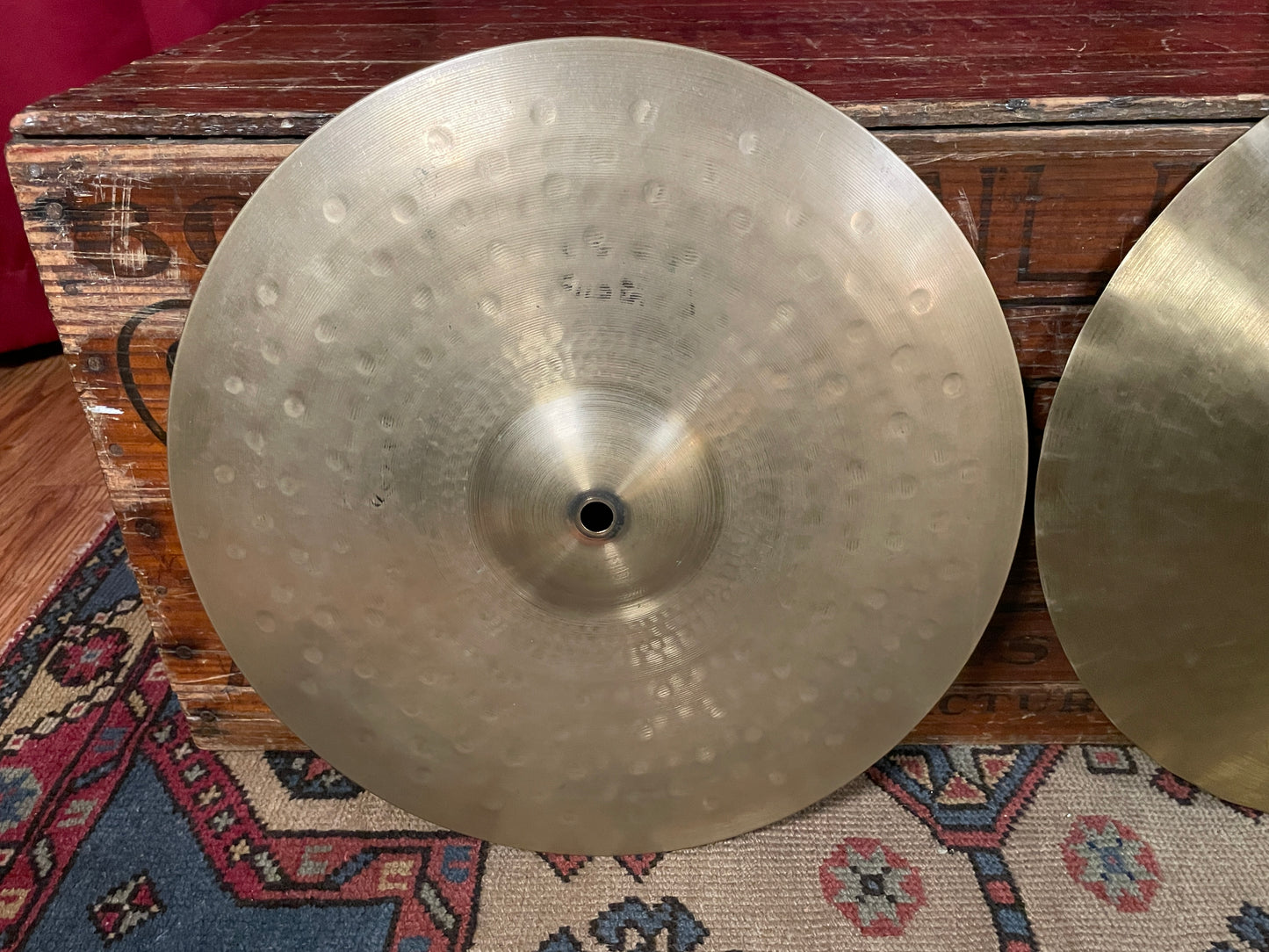 14" Paiste Sound Creation Dark Heavy Sound Edge Hi-Hat Cymbal Pair 1163g/1259g *Video Demo*