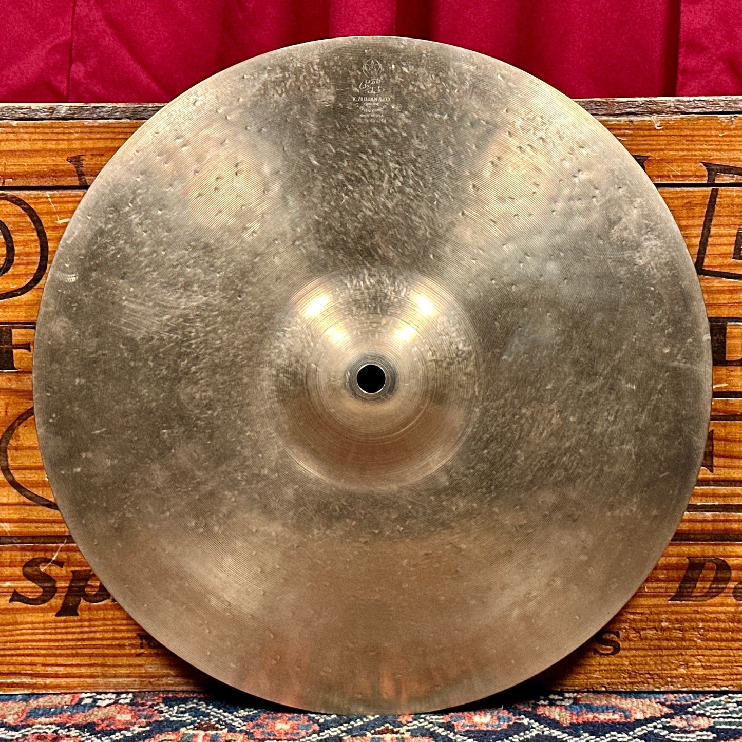 14" Zildjian K Custom Dark Hi-Hat Cymbal Pair 1002g/1224g *Video*