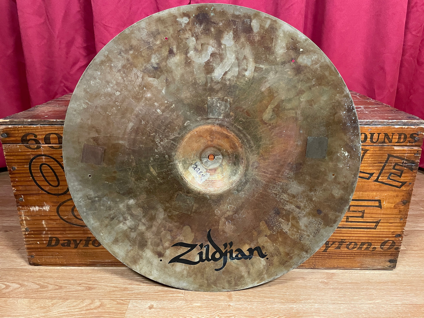 20" Zildjian A Custom Sizzle Ride Cymbal 2264g *Video Demo*
