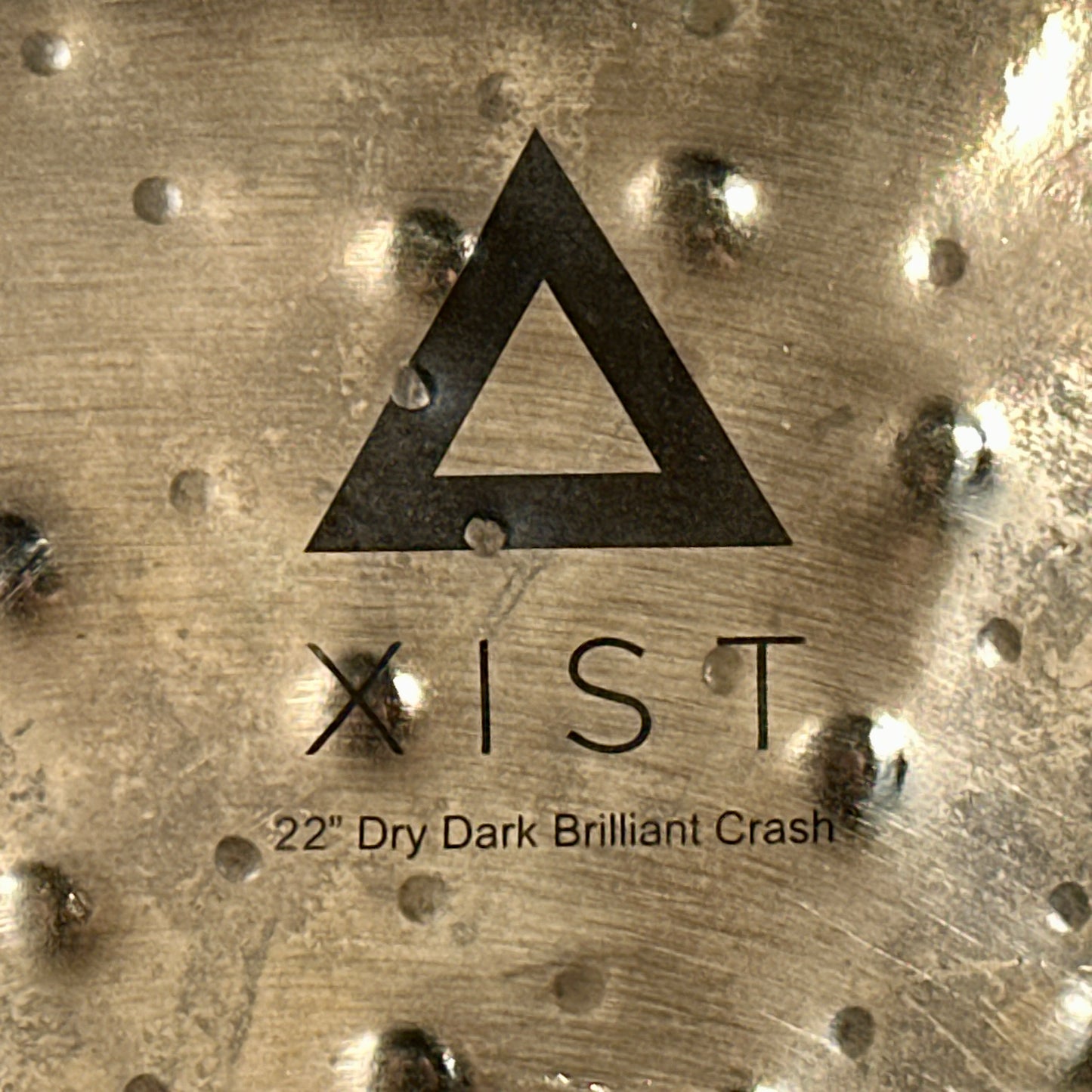 22" Istanbul Agop Xist Dry Dark Brilliant Crash Cymbal 1772g *Video Demo*