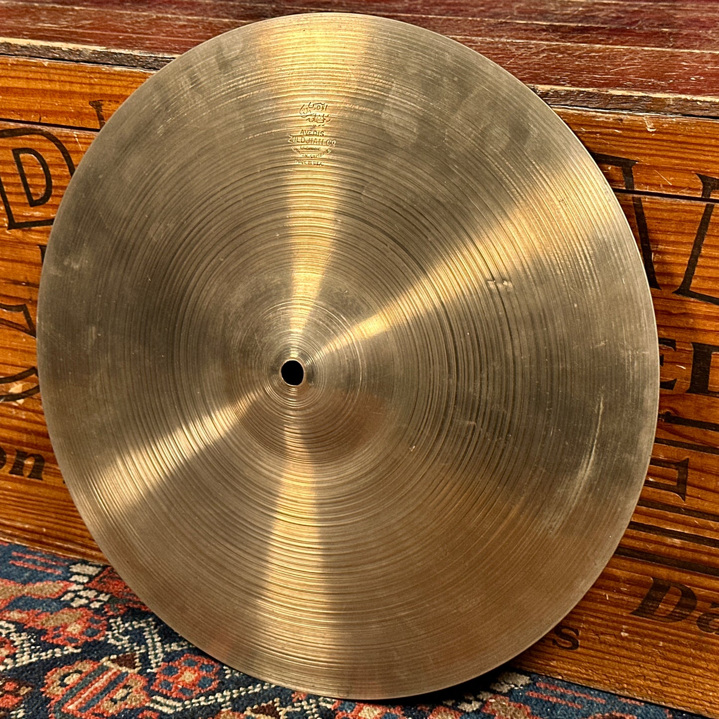 14" Zildjian A 1960s New Beat Hi-Hat Cymbal Pair 832g/1228g