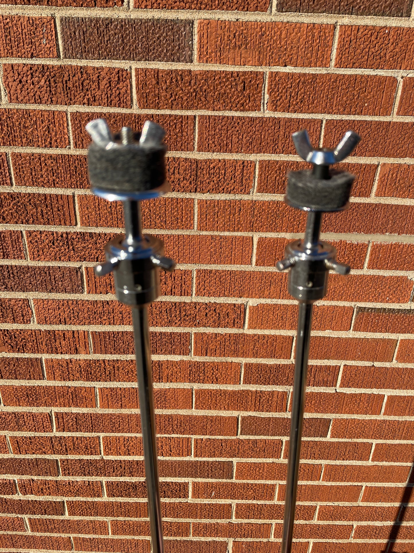 1970s Rogers Samson II 48-0512 Floor Cymbal Stand Pair Swiv-O-Matic
