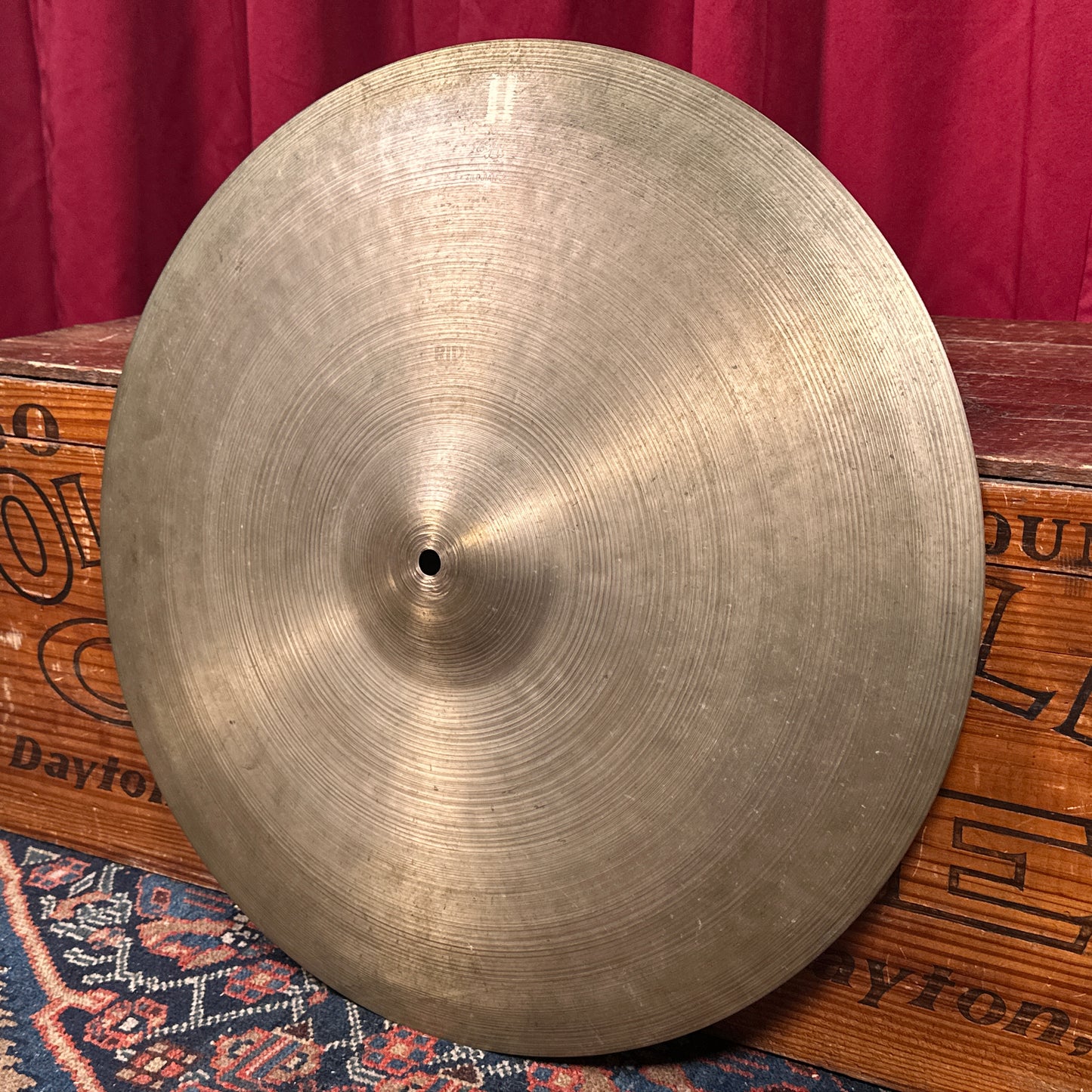 20" Zildjian A 1950s Small Stamp Ride Cymbal 2222g *Video Demo*