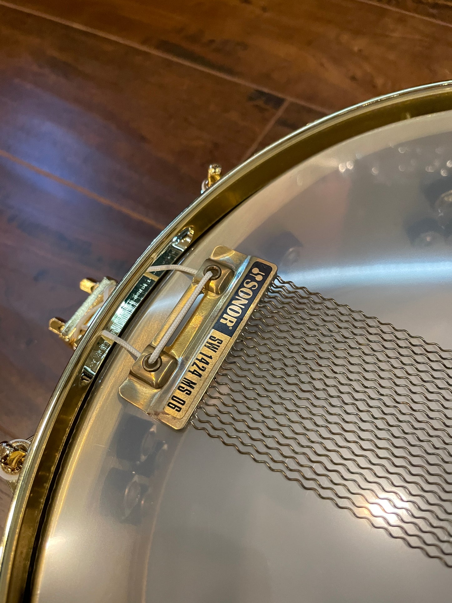 Sonor Artist Series 5x14 Brass Snare Drum Gold