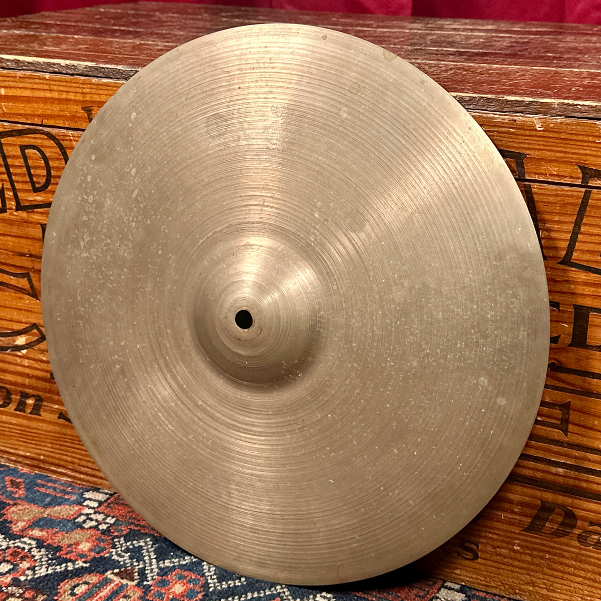 14" Zildjian A 1950s Small Stamp Hi-Hat / Crash Cymbal Single 670g