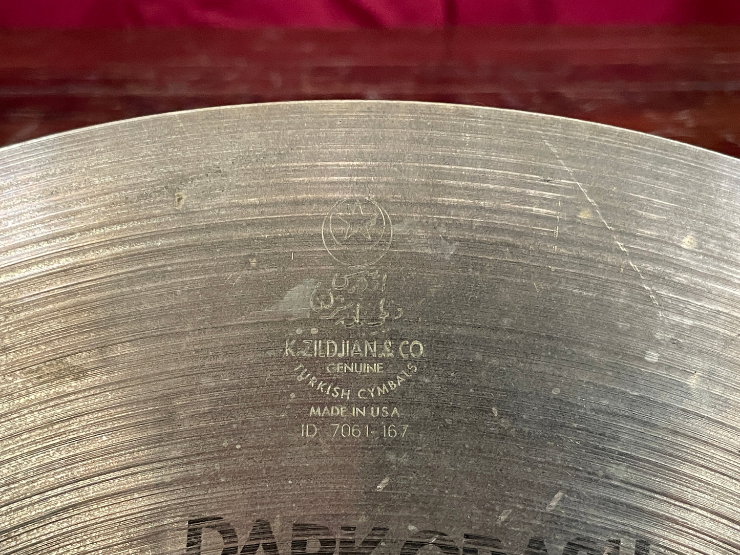 14" Zildjian K Dark Crash Cymbal 656g *Video Demo*