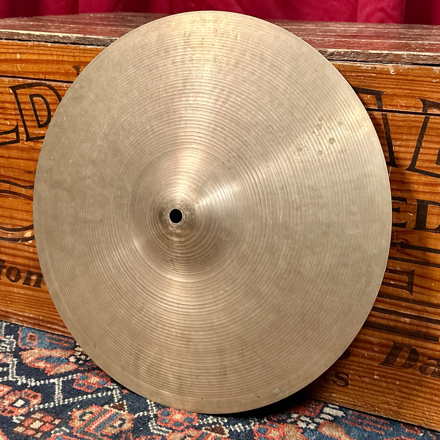 14" Zildjian A 1960 / 1970s Hi-Hat Cymbal Pair 840g/890g *Video Demo*