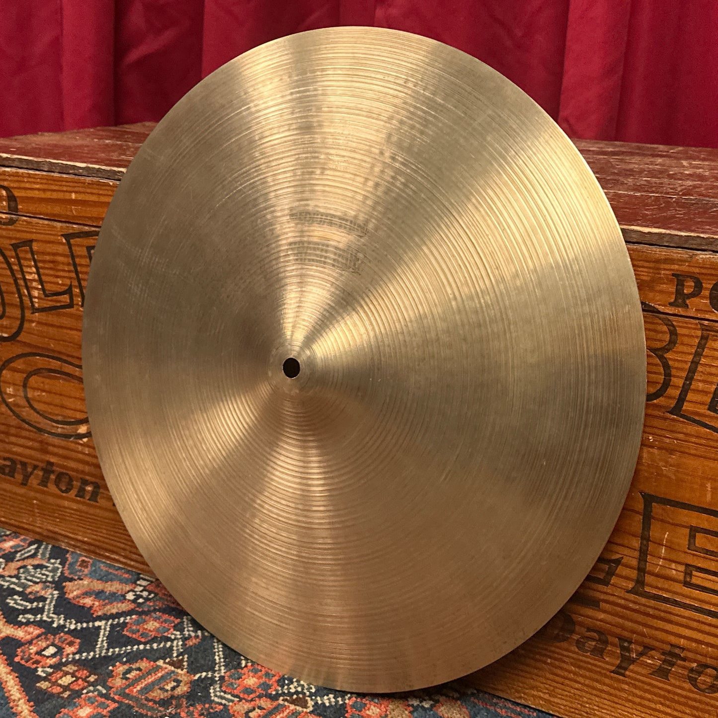17" Zildjian A 1970s Medium Thin Crash Ride Cymbal 1219g *Video Demo*