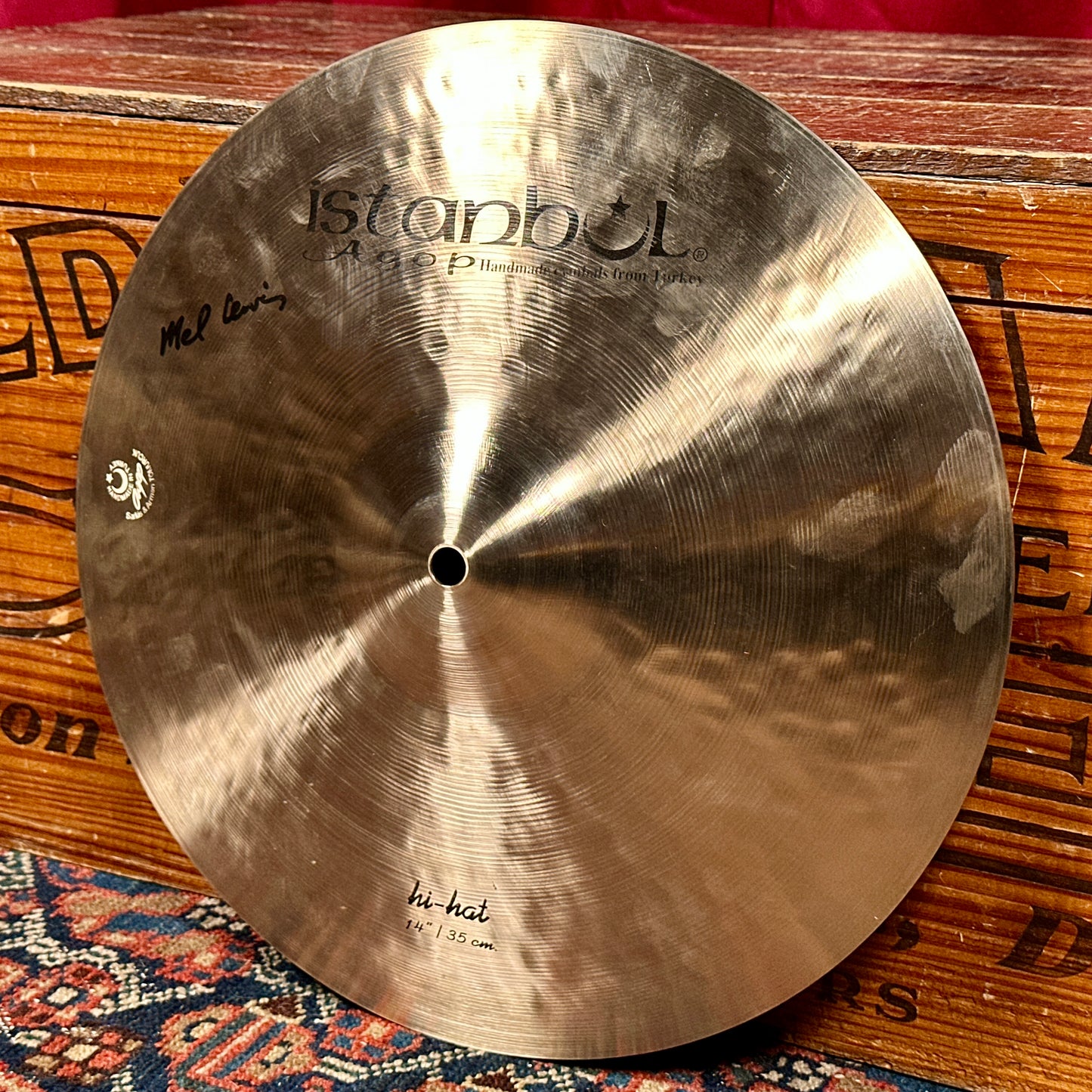 14" Istanbul Agop Signature Mel Lewis Hi-Hat Cymbal Pair 858g/1070g *Video Demo*