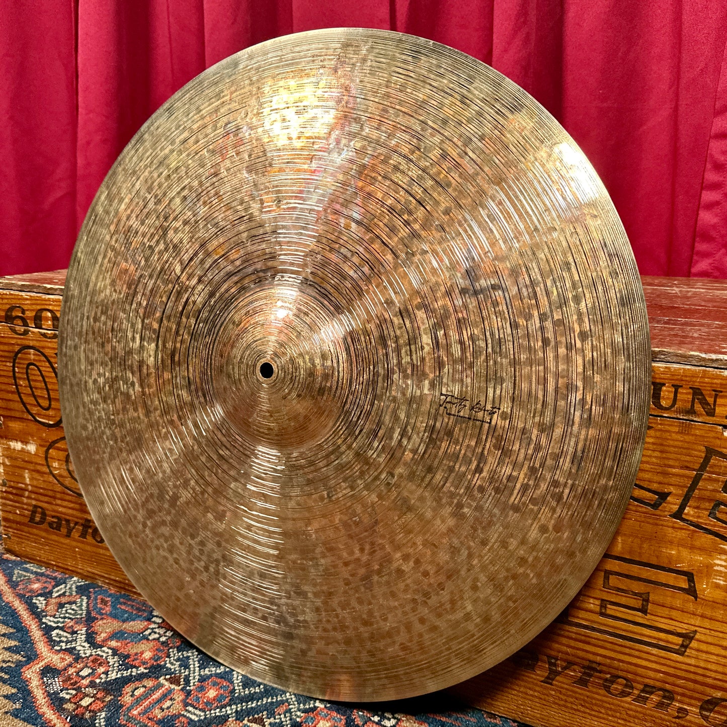 22" Timothy Roberts Tributary 1/2 Turk Ride Cymbal 2328g *Video*