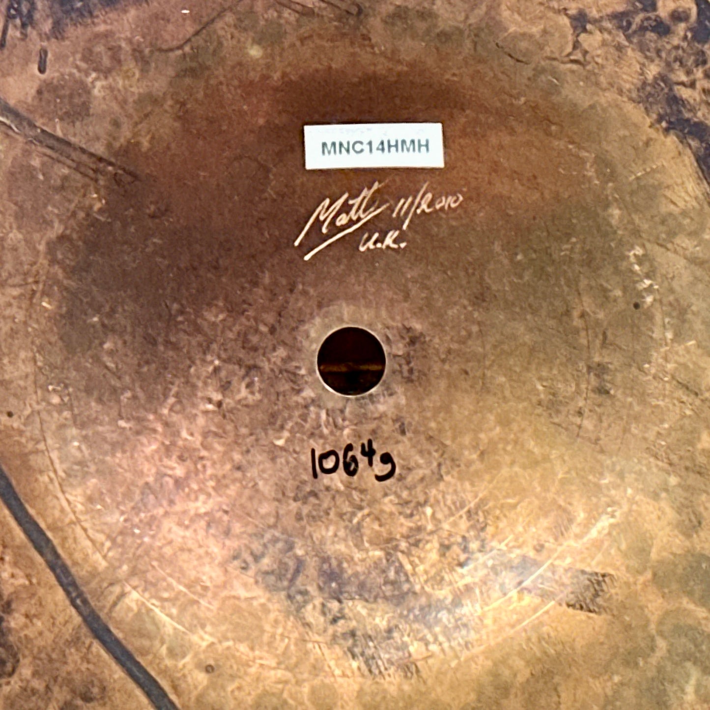 14" Matt Nolan Custom MNC14HMH Hi-Hat Cymbal Pair 1064g/1420g *Video*