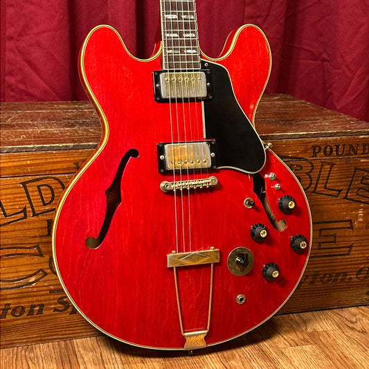 1967 Gibson ES-345 Semi Hollowbody Electric Guitar Cherry Red w/OHSC