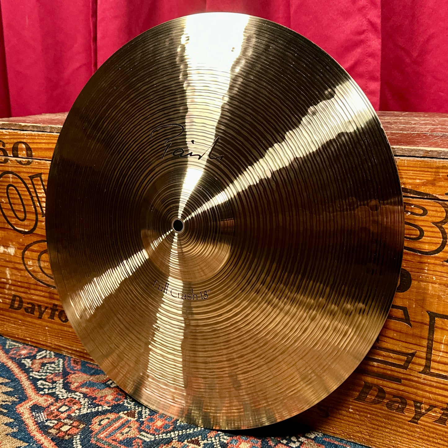 18" Paiste Signature Full Crash Cymbal 1452g *Video*