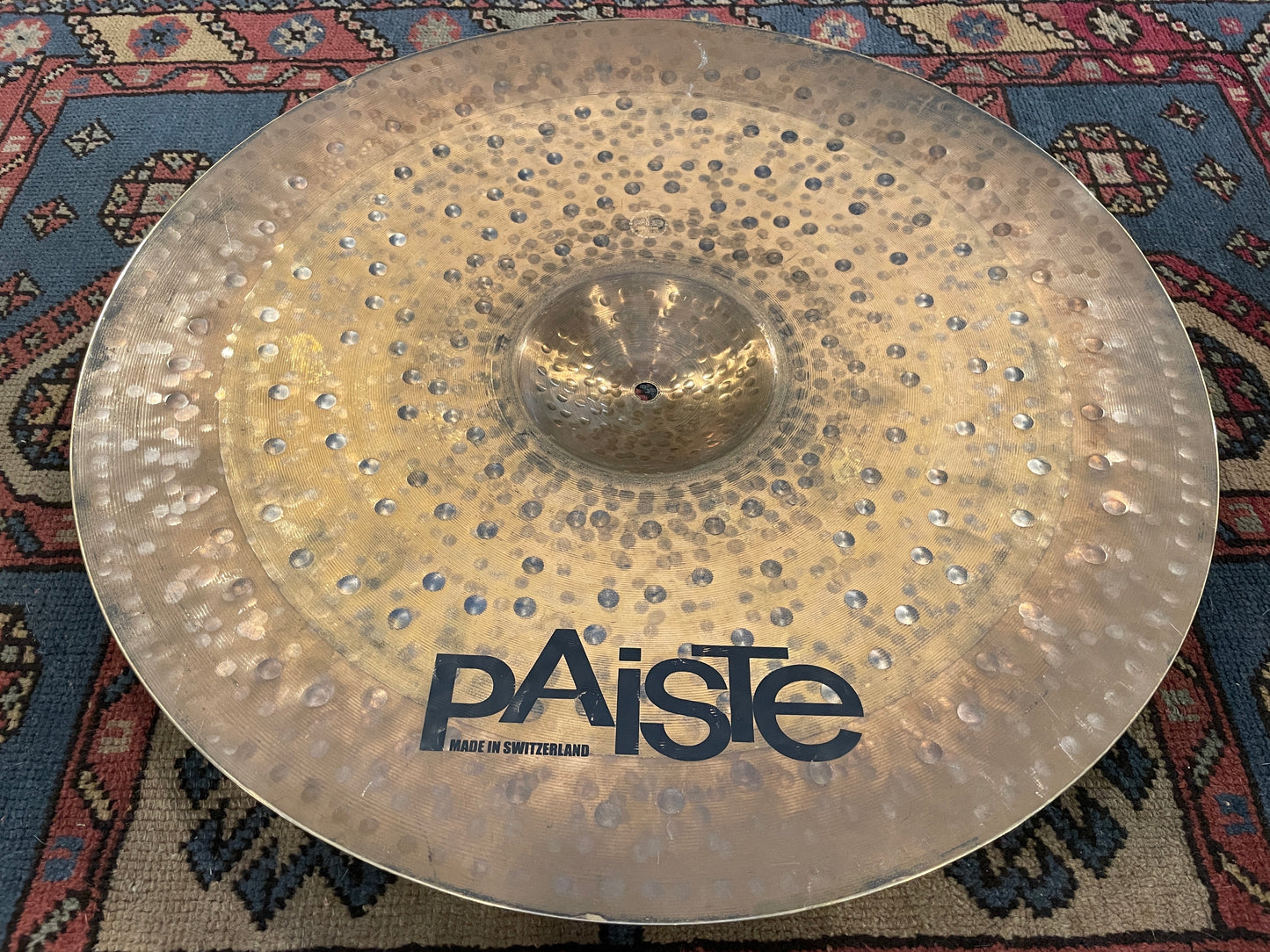 22" Paiste Signature Dark Energy Ride Mark I Cymbal 3044g