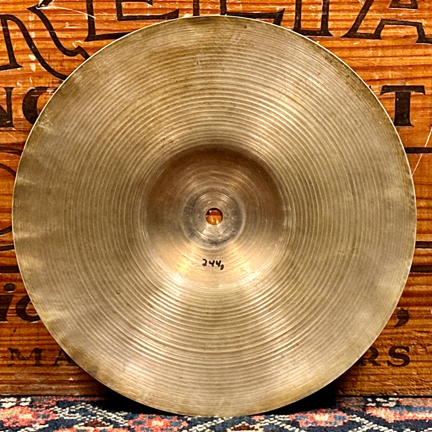 10" Slingerland Alejian Splash Cymbal 244g *Video Demo*