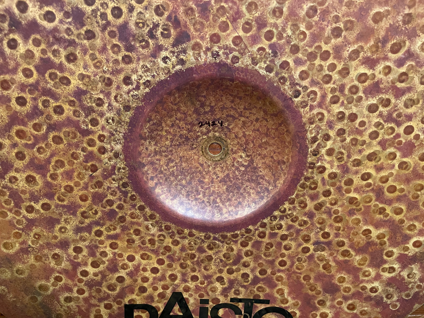 21" Paiste Signature Dark Dry Ride Cymbal Mark I 2424g *Video Demo*