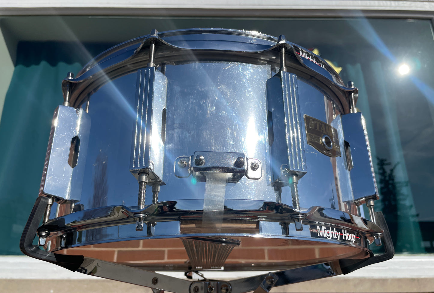 1990s Tama 6.5x14 AW206 Chrome Over Birch Snare MIJ Artwood