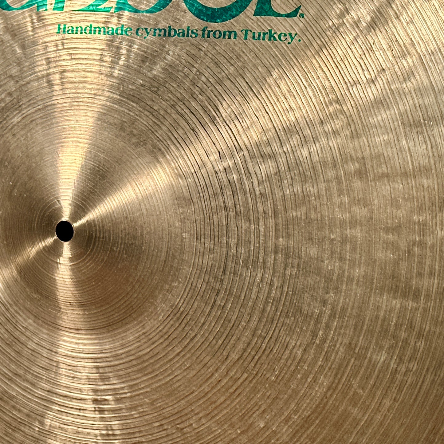20" Istanbul Pre-Split Green Label Medium Ride Cymbal 2208g *Video Demo*