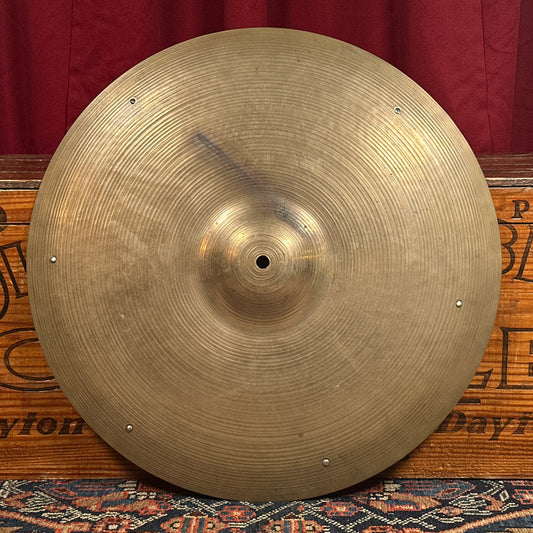 19" Zildjian A 47-53 Trans Stamp Sizzle Ride Cymbal w/ Rivets 1686g *Video Demo*