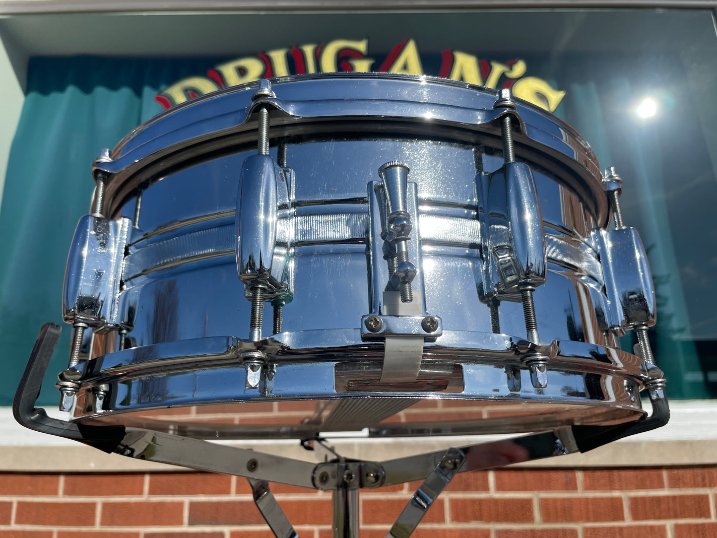 1960s Whitehall 5.5x14 Steel Snare Drum 10 Lug Made in Japan MIJ Pearl