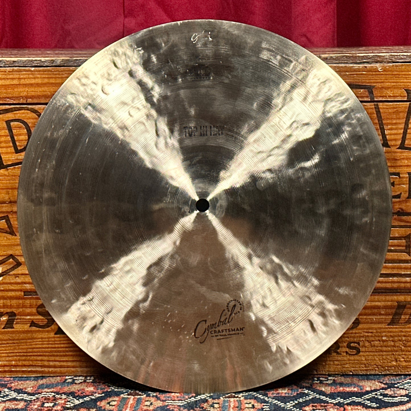 14" Cymbal Craftsman EAK Style Hi-Hat Cymbal Pair 1048g/1298g *Video Demo*