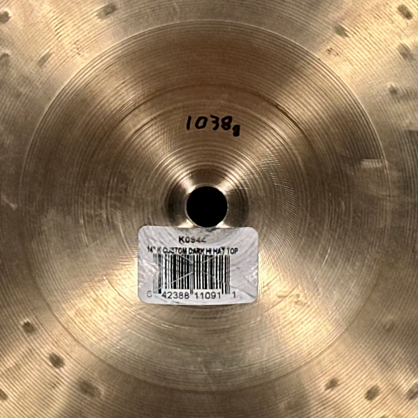 14" Zildjian K Custom Dark Hi-Hat Cymbal Pair 1038g/1186g *Video Demo*