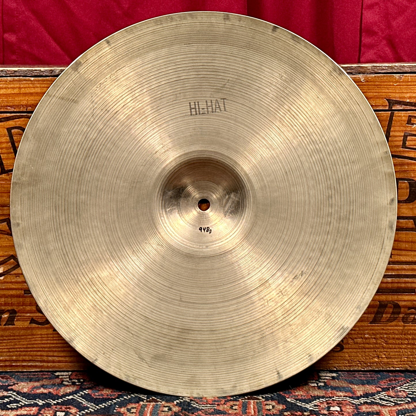 15" Zildjian A 1950s Small Stamp Hi-Hat Cymbal Pair 906g/948g *Video Demo*
